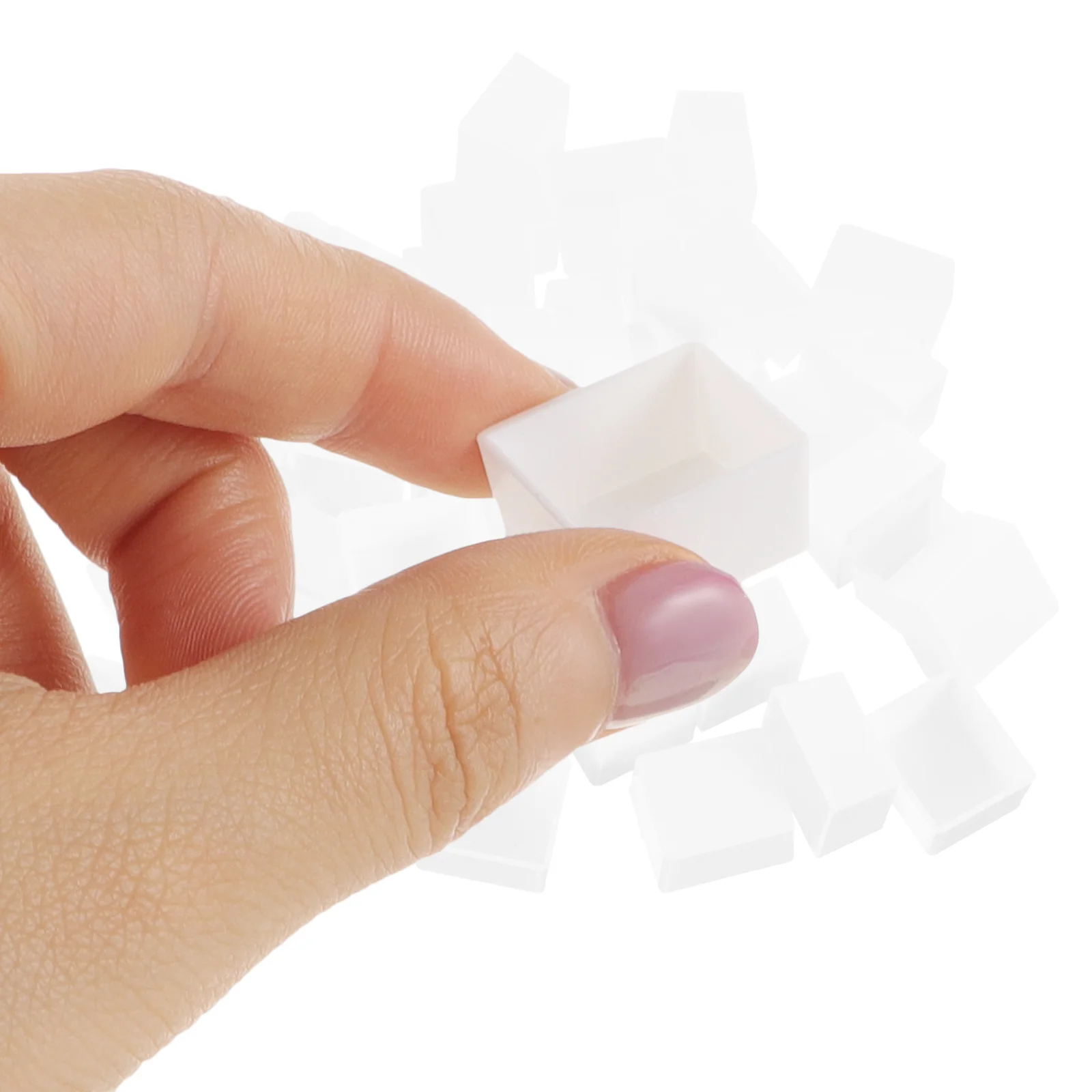 50Pcs Watercolor Half Pans Plastic Transparent Paint Palette Empty for DIY Acrylic Oils Painting Supplies Accessories
50Pcs Watercolor Half Pans Plastic Transparent Paint Palette Empty for DIY Acrylic Oils Painting Supplies Accessories