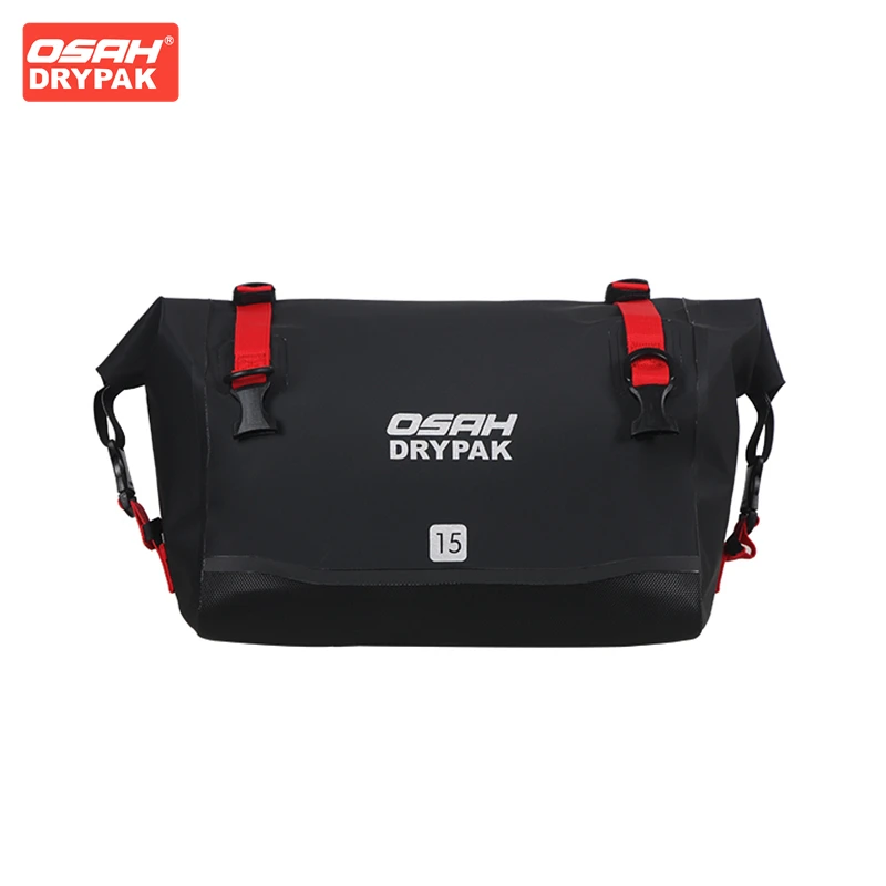OSAH Motorcycle Bag 15L Large Capacity Multifunctional PVC Waterproof Rear Seat Bag Crossbody Bag Helmet Riding Gears Package
OSAH Motorcycle Bag 15L Large Capacity Multifunctional PVC Waterproof Rear Seat Bag Crossbody Bag Helmet Riding Gears Package