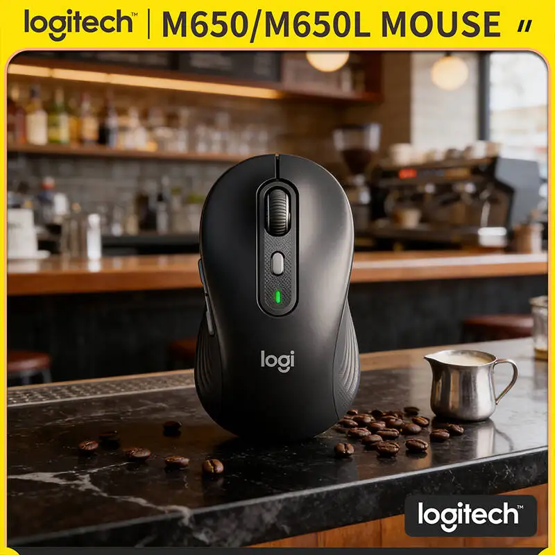 Беспроводная мышь Logitech M650/M650L Signature - резиновые накладки на кнопках, на 90% снижение шума, эргономичный дизайн, совместимость с различными платформами
Беспроводная мышь Logitech M650/M650L Signature - резиновые накладки на кнопках, на 90% снижение шума, эргономичный дизайн, совместимость с различными платформами