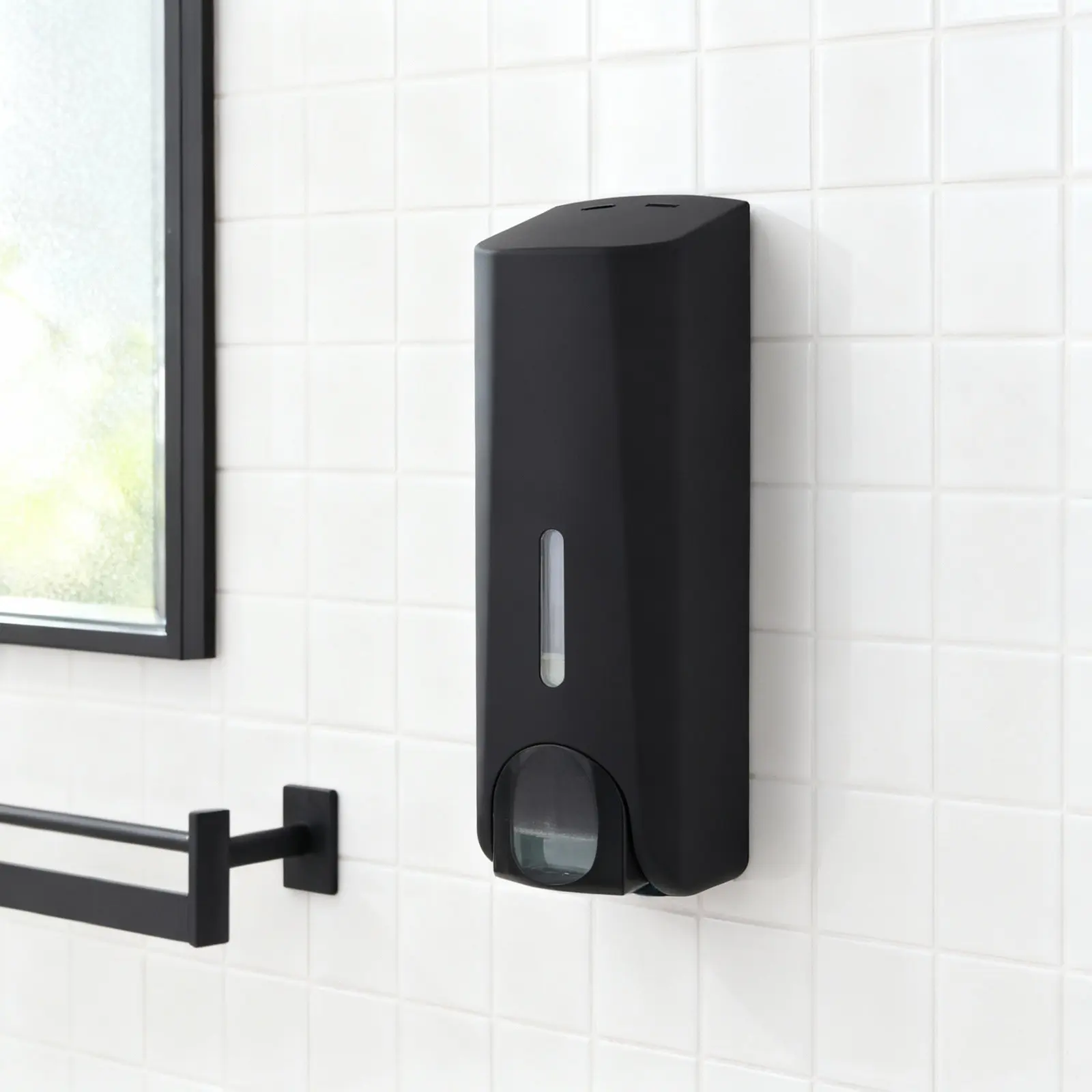1Pcs Wall-Mounted Soap Dispenser Stable Push Button Lotion Bottle for Bathroom Shampoo Bottle Hotel Soap Dispenser
1Pcs Wall-Mounted Soap Dispenser Stable Push Button Lotion Bottle for Bathroom Shampoo Bottle Hotel Soap Dispenser