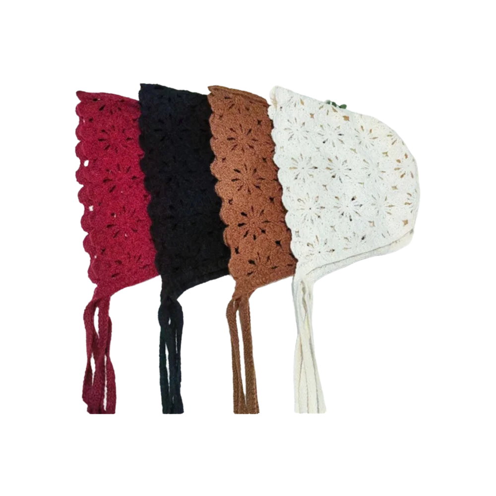 Breathable Bohemian Summer Flower Hat Hand-knitted Crocheted Knitted Hat Casual Travel Beret Cap for Women
Breathable Bohemian Summer Flower Hat Hand-knitted Crocheted Knitted Hat Casual Travel Beret Cap for Women