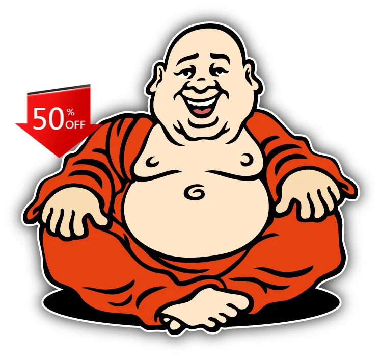 Buddha Cartoon Cute Car Laptop Window Bumper Waterproof Vinyl Decal Decoration Retro Retro Unique Aesthetic Unique Cute Funny
Buddha Cartoon Cute Car Laptop Window Bumper Waterproof Vinyl Decal Decoration Retro Retro Unique Aesthetic Unique Cute Funny