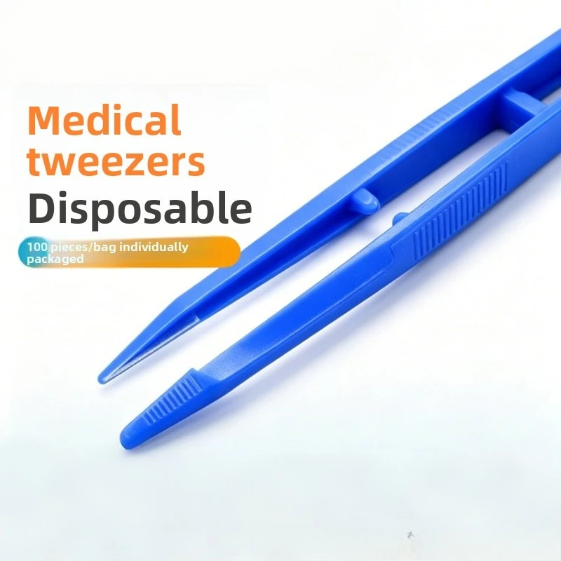 V Type Medical Clamp 100PCS Disposable Plastic Tweezers Independent Packaging Clinical Care Equipment
V Type Medical Clamp 100PCS Disposable Plastic Tweezers Independent Packaging Clinical Care Equipment