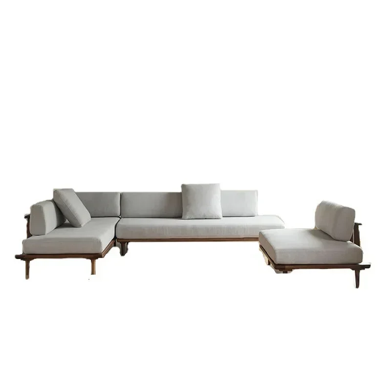 Nordic black walnut sofa, all solid wood sofa double, corner light luxury modern minimalist
Nordic black walnut sofa, all solid wood sofa double, corner light luxury modern minimalist