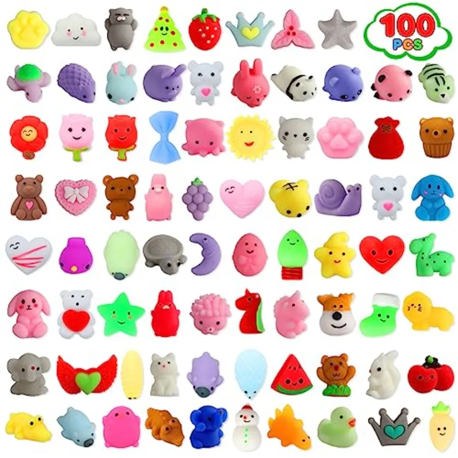 00 Pack Squishies Toys, Tiny Mochi Squishy Fidget Toys Random Bulk Party Favors for 4- 8 8-2 Goodie Bag Pinata Stocking Stuffer
00 Pack Squishies Toys, Tiny Mochi Squishy Fidget Toys Random Bulk Party Favors for 4- 8 8-2 Goodie Bag Pinata Stocking Stuffer