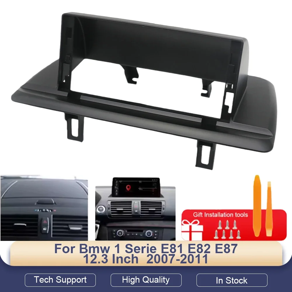 12.3 Inch Dashboard Installation Fascia Panel for BMW 1 Series E81 E82 E87 2007-2011, Car DVD GPS MP5 Radio Mount Frame
12.3 Inch Dashboard Installation Fascia Panel for BMW 1 Series E81 E82 E87 2007-2011, Car DVD GPS MP5 Radio Mount Frame