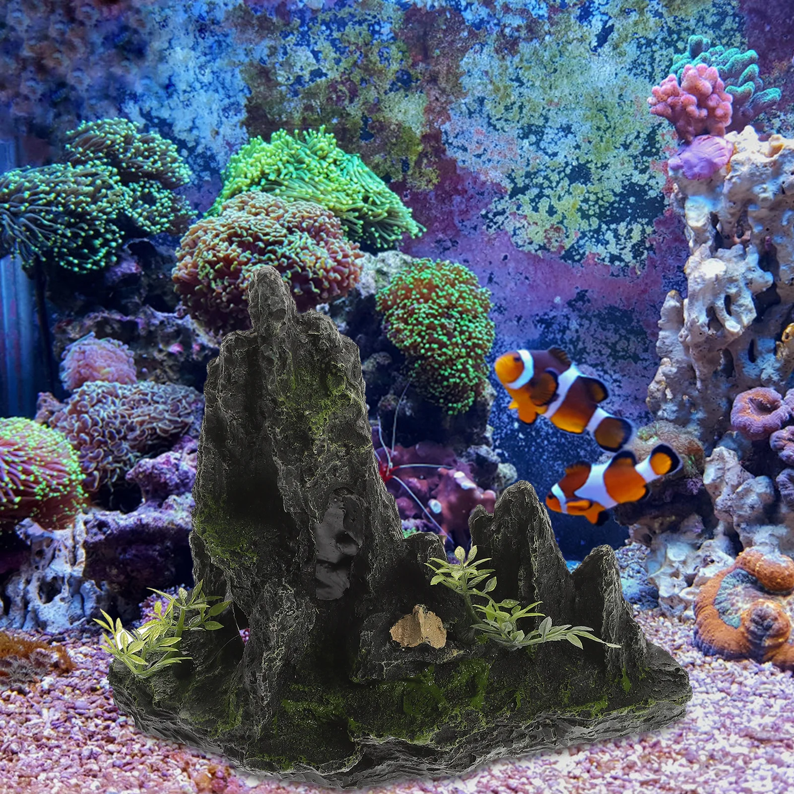 Aquarium Fish Tank Rockery Decor Resin Ornament for Large Tall Turtle Shrimp Betta Tank Desktop Pond Office Home Decoration
Aquarium Fish Tank Rockery Decor Resin Ornament for Large Tall Turtle Shrimp Betta Tank Desktop Pond Office Home Decoration