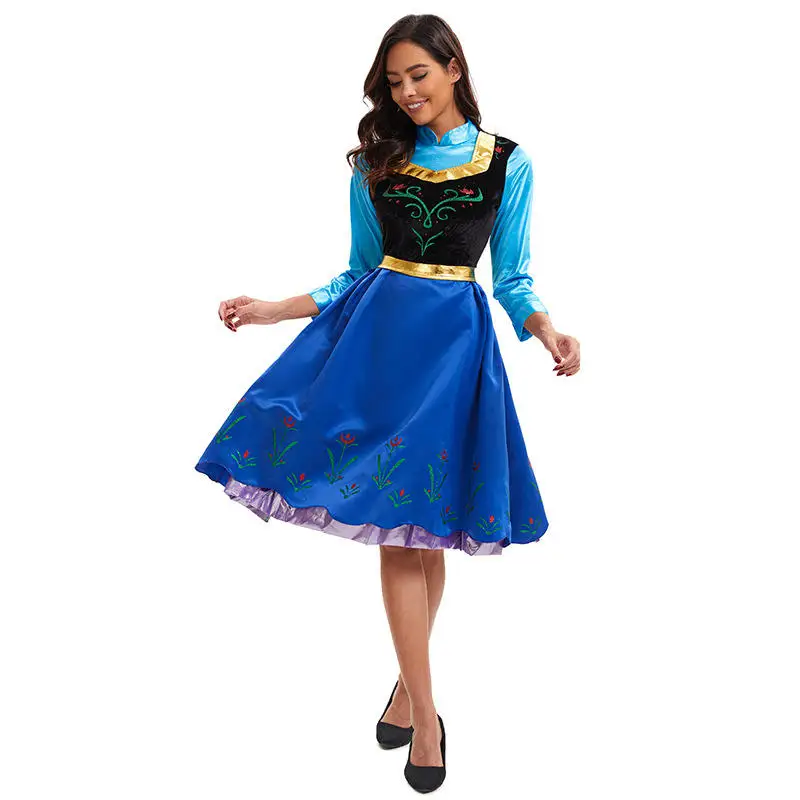 Halloween Costume Anna Dress Adult Cartoon Cultural Relics Festival Party Performance Women's Dress
Halloween Costume Anna Dress Adult Cartoon Cultural Relics Festival Party Performance Women's Dress