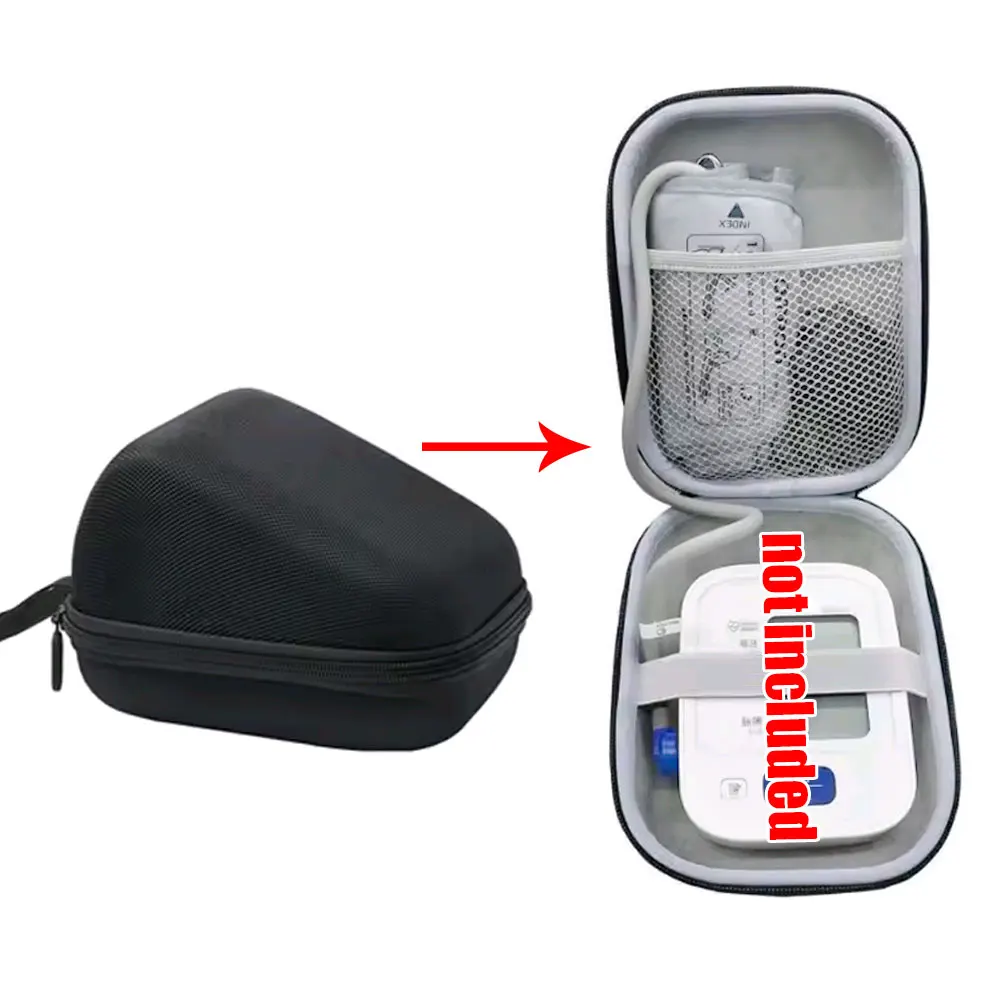 Portable EVA Storage Bag For Blood Pressure Monitor Tonometer Storage Bag Zipper Reasonable Layout High Capacity Bag Waterproof
Portable EVA Storage Bag For Blood Pressure Monitor Tonometer Storage Bag Zipper Reasonable Layout High Capacity Bag Waterproof