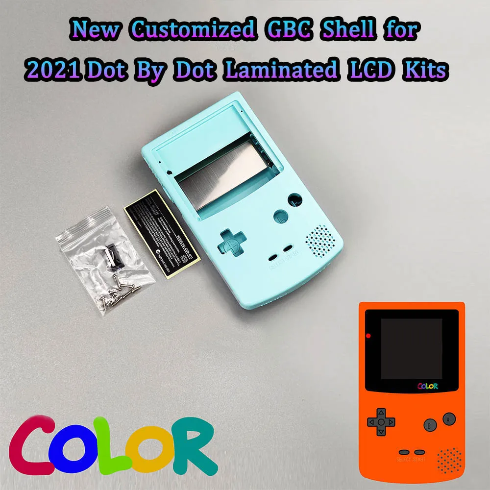 Корпус для GameBoy Color IPS V3 комплекты ЖК-экранов, для GBC, ламинированный ЖК экран высокой яркости, настраиваемый
Корпус для GameBoy Color IPS V3 комплекты ЖК-экранов, для GBC, ламинированный ЖК экран высокой яркости, настраиваемый