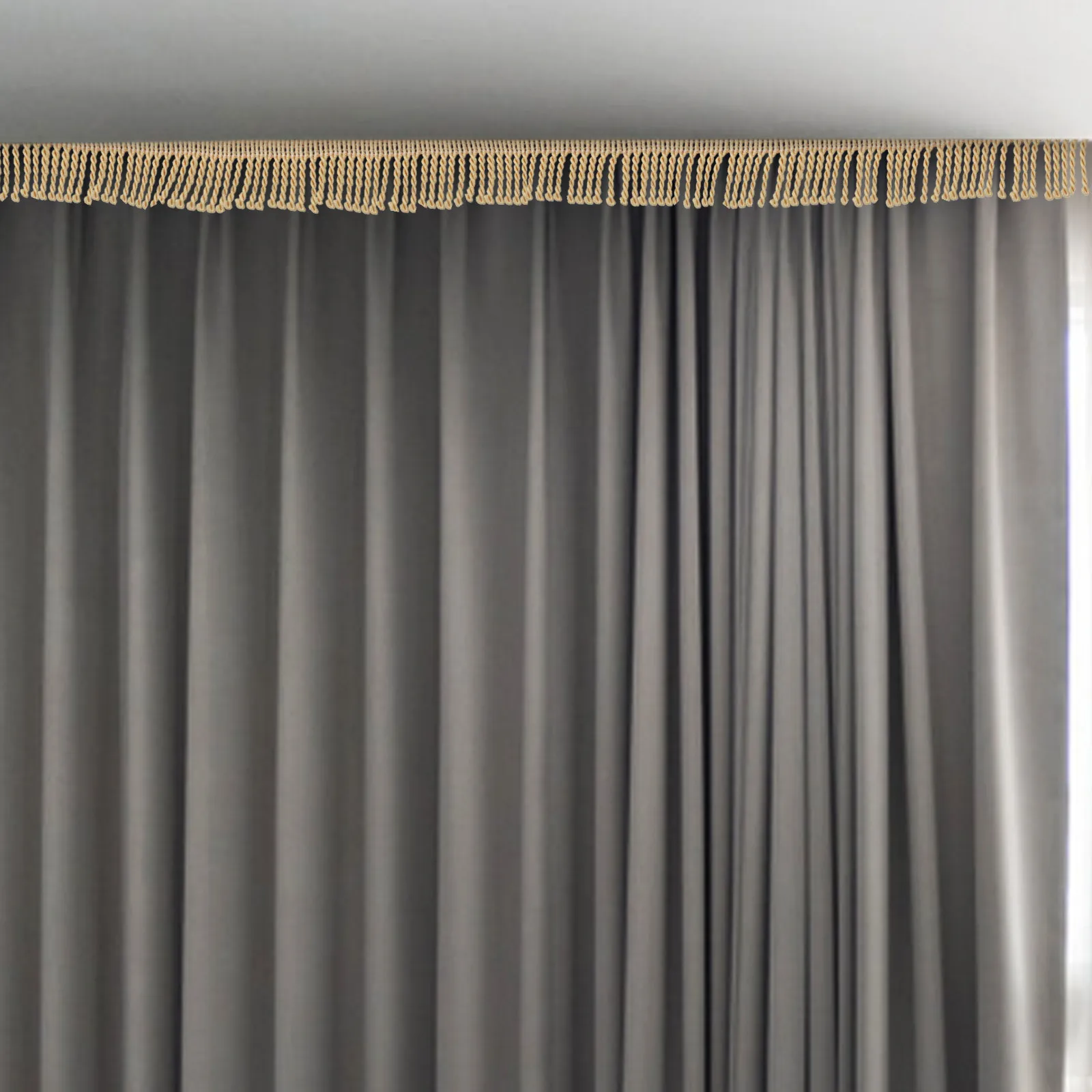Polyester Decorative Fringe Trim Gold Bronze Chainette Tassel Trim for Curtains Sofas Bedding DIY Crafts Home Decoration Sewing
Polyester Decorative Fringe Trim Gold Bronze Chainette Tassel Trim for Curtains Sofas Bedding DIY Crafts Home Decoration Sewing