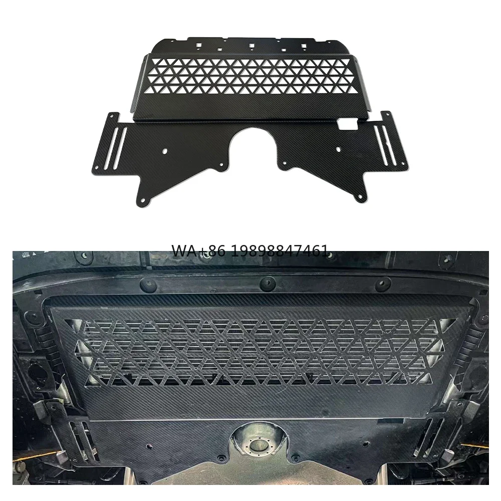 Real Dry Carbon Fiber Front Skid Plate Under Body Engine Guard Cold Oil Base Plate for BMW M2 G87 M3 G80 M4 G82 Cars
Real Dry Carbon Fiber Front Skid Plate Under Body Engine Guard Cold Oil Base Plate for BMW M2 G87 M3 G80 M4 G82 Cars