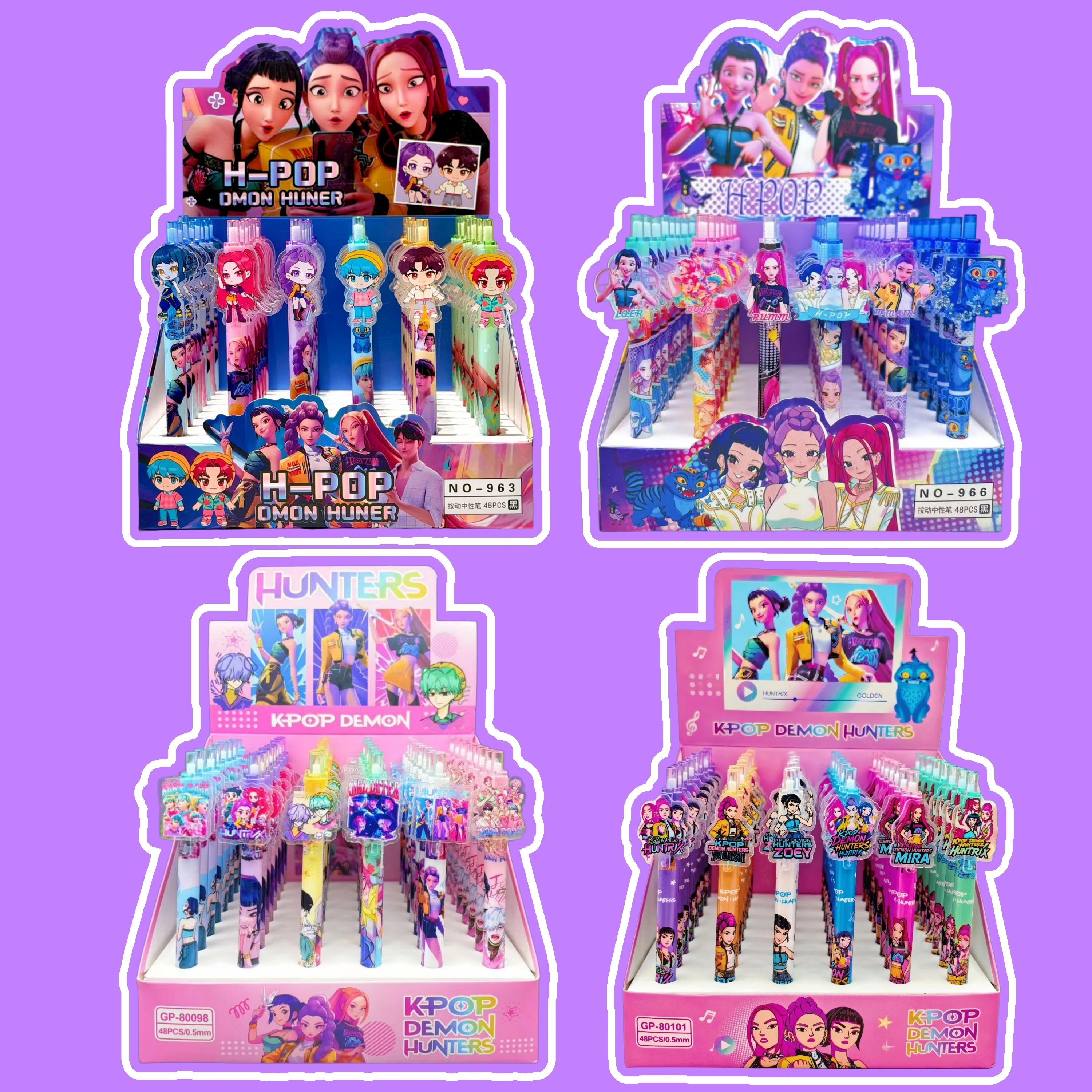 New Anime Gilrs Lumi Mila Zoi Kpop Theme Gel Pen Cute Patch Click Pen Creative Student Stationery Office Writing Supplies Gift
New Anime Gilrs Lumi Mila Zoi Kpop Theme Gel Pen Cute Patch Click Pen Creative Student Stationery Office Writing Supplies Gift
