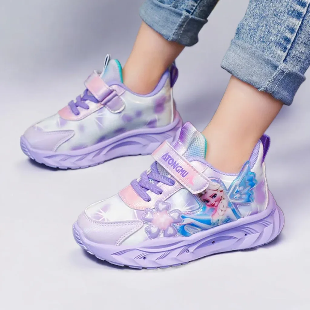 Kids'Casual Shoes Led Light Elsa Princess Frozen PU Leather Spring Running Shoes For Girls Anti-slip Pink Pruple Size 23-35
Kids'Casual Shoes Led Light Elsa Princess Frozen PU Leather Spring Running Shoes For Girls Anti-slip Pink Pruple Size 23-35