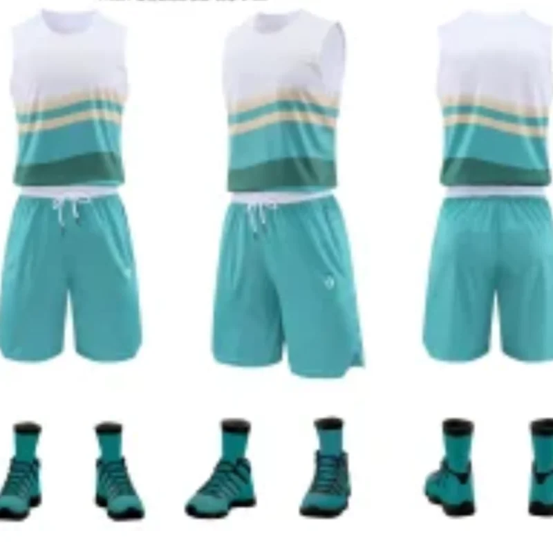 Men's Basketball Uniform Customized LOGO Sleeveless Loose Breathable Quick Dry Basketball Jersey Fitness Running Sports Clothes
Men's Basketball Uniform Customized LOGO Sleeveless Loose Breathable Quick Dry Basketball Jersey Fitness Running Sports Clothes