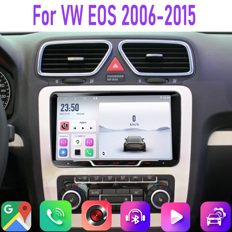 9" 4GB+64GB For VW EOS 2006-2015 Car Radio 2DIN Google Map Rear Camera GPS Android 15 Auto Canbus BT Steering Wheel Control
9" 4GB+64GB For VW EOS 2006-2015 Car Radio 2DIN Google Map Rear Camera GPS Android 15 Auto Canbus BT Steering Wheel Control