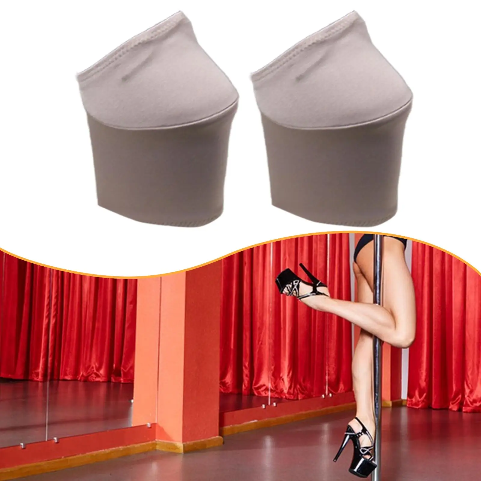 Elastic Shoe Protectors for Pole Dance Boots Anti Slip Wear Resistant Covers for High Heel Shoes
Elastic Shoe Protectors for Pole Dance Boots Anti Slip Wear Resistant Covers for High Heel Shoes