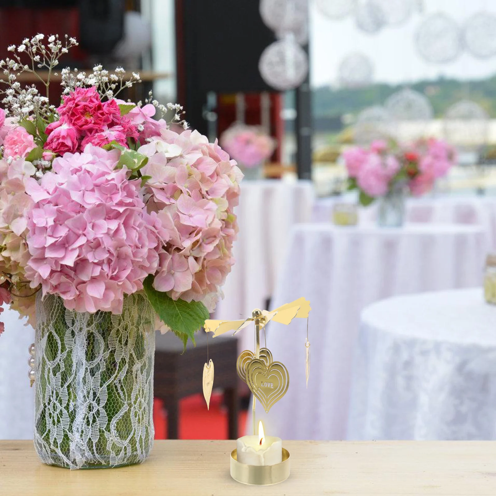 3Pcs Rotating Holder Metal Spinning Tea Light Stand Romantic Decoration for Wedding Valentine Party Table
3Pcs Rotating Holder Metal Spinning Tea Light Stand Romantic Decoration for Wedding Valentine Party Table