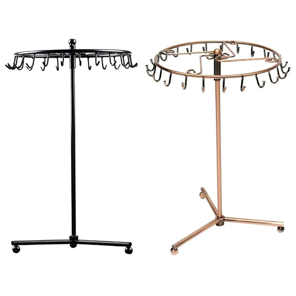 Metal Rotating Jewelry Stand Detachable 2Colors Jewelry Hanging Shelf Ring Necklace Earrings Display Rack Bedroom Decorations
Metal Rotating Jewelry Stand Detachable 2Colors Jewelry Hanging Shelf Ring Necklace Earrings Display Rack Bedroom Decorations