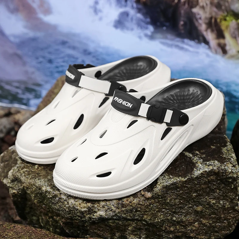 Male Summer Hollow Clogs Fashion Comfortable Beach Walking Sandals
Male Summer Hollow Clogs Fashion Comfortable Beach Walking Sandals