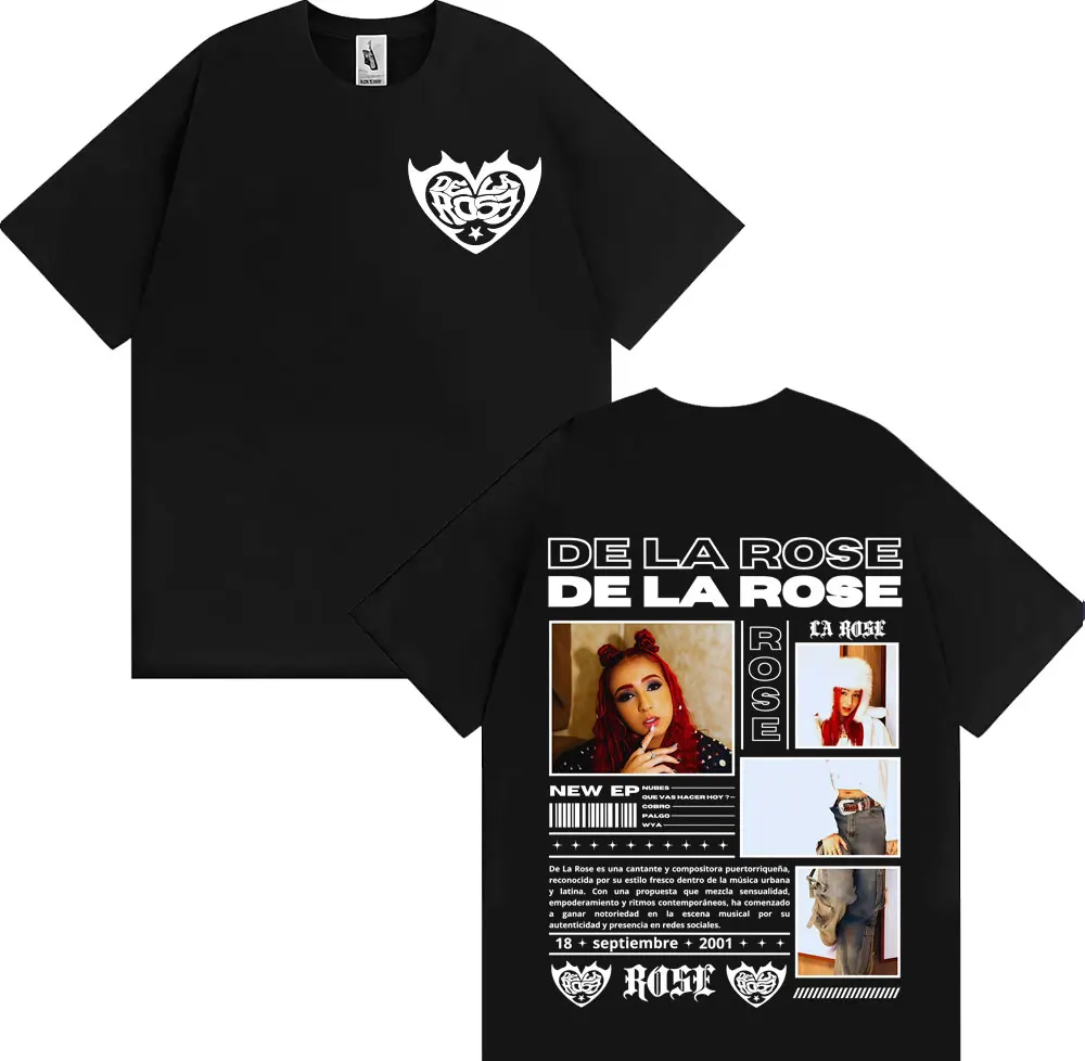 Singer Dela Rose Album Tour 2025 Cover T-shirts Men Women Clothing Oversized Retro Hip Hop T Shirt Cotton Short Sleeve Tee Shirt
Singer Dela Rose Album Tour 2025 Cover T-shirts Men Women Clothing Oversized Retro Hip Hop T Shirt Cotton Short Sleeve Tee Shirt