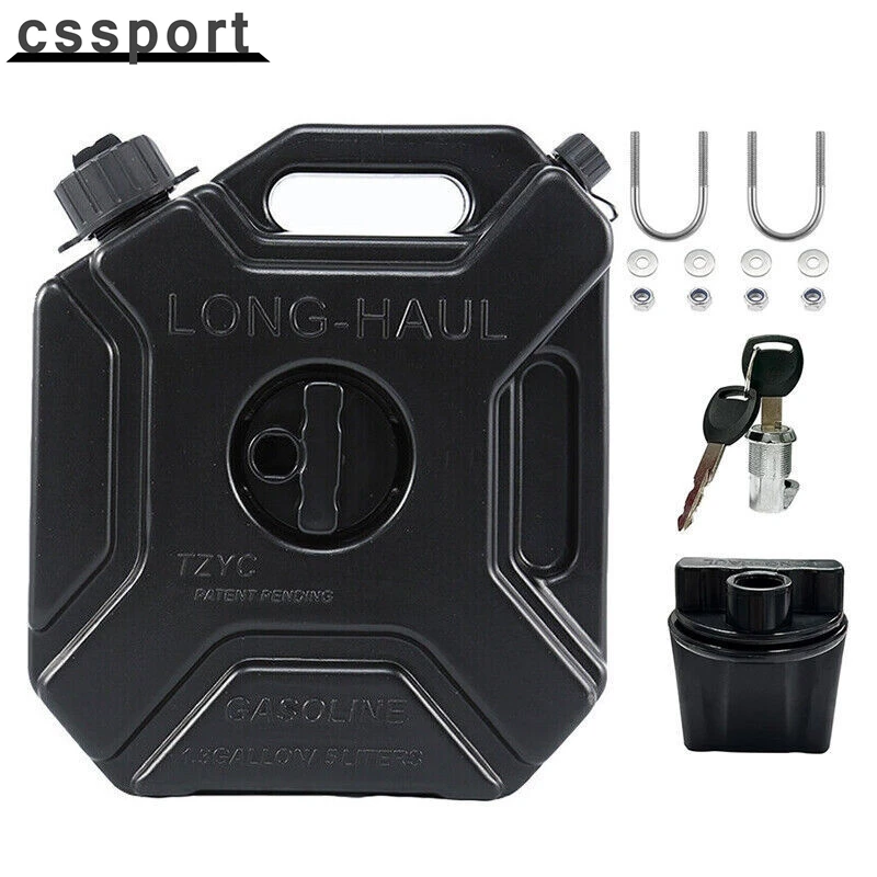 5L Gas Fuel Tank Gas Can Oil Storage Can For ATV UTV Gokart Motorcycle Car SUV
5L Gas Fuel Tank Gas Can Oil Storage Can For ATV UTV Gokart Motorcycle Car SUV