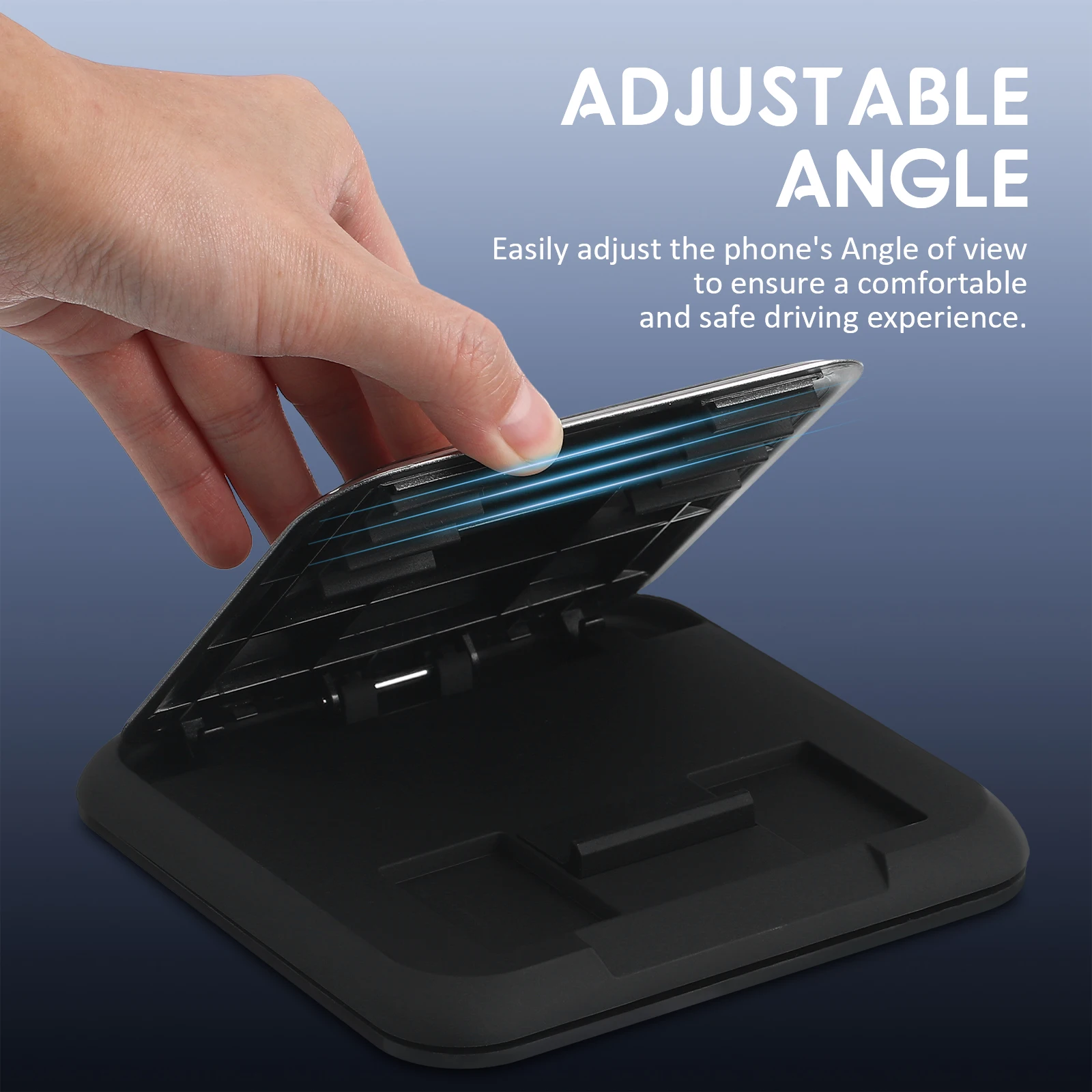 Car Holder Black Carbon Fiber Dashboard Mount Adjustable Angle Sun Shade Universal Stand Non Slip Adhesive Base Easy Install Car 
Car Holder Black Carbon Fiber Dashboard Mount Adjustable Angle Sun Shade Universal Stand Non Slip Adhesive Base Easy Install Car