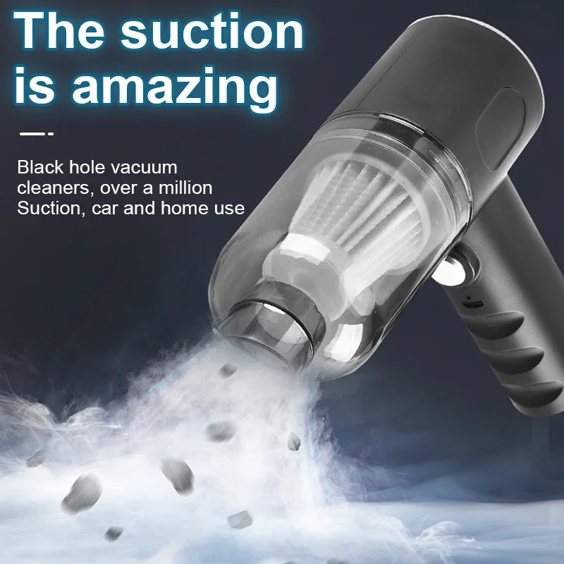 Car mounted household vacuum cleaner with high suction and multifunctional all-in-one handheld dual-use wireless vacuum cleaner
Car mounted household vacuum cleaner with high suction and multifunctional all-in-one handheld dual-use wireless vacuum cleaner