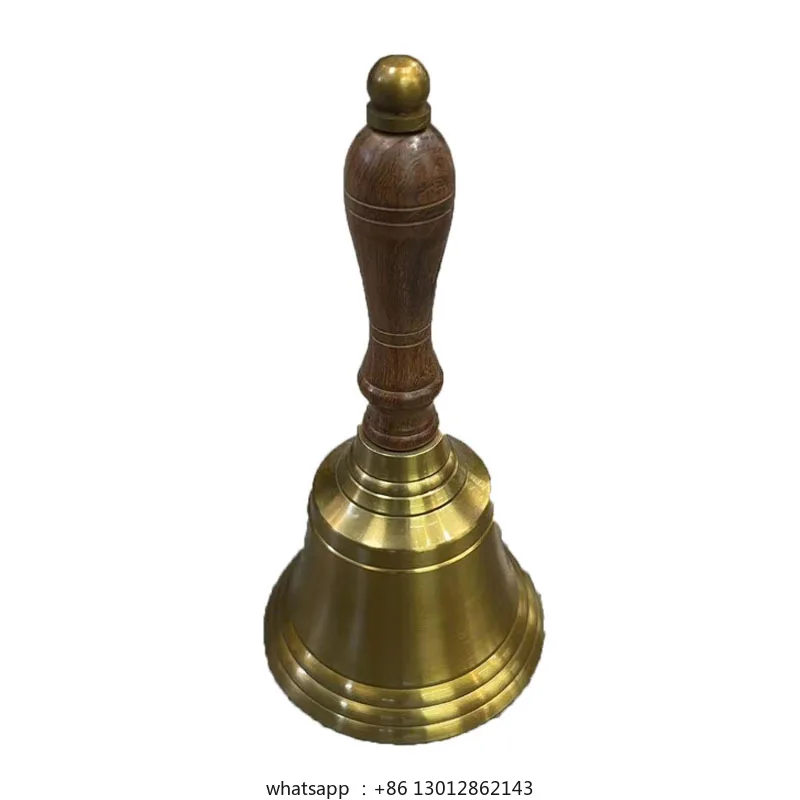 Колокол из чистой латуни ручной работы Кольцо-колокольчик
Колокол из чистой латуни ручной работы Кольцо-колокольчик