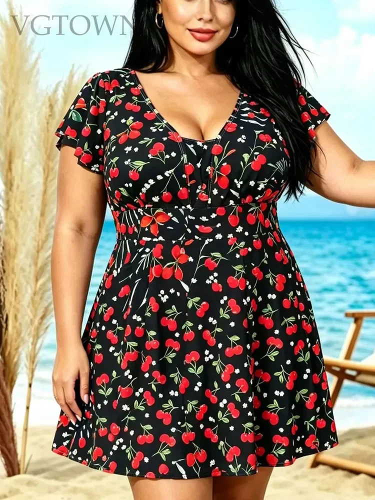 2026 New Print Plus Size 8XL Swimwear Women Strapped Large One Piece Swimsuit Push Up Chubby Big Bathing Suit
2026 New Print Plus Size 8XL Swimwear Women Strapped Large One Piece Swimsuit Push Up Chubby Big Bathing Suit