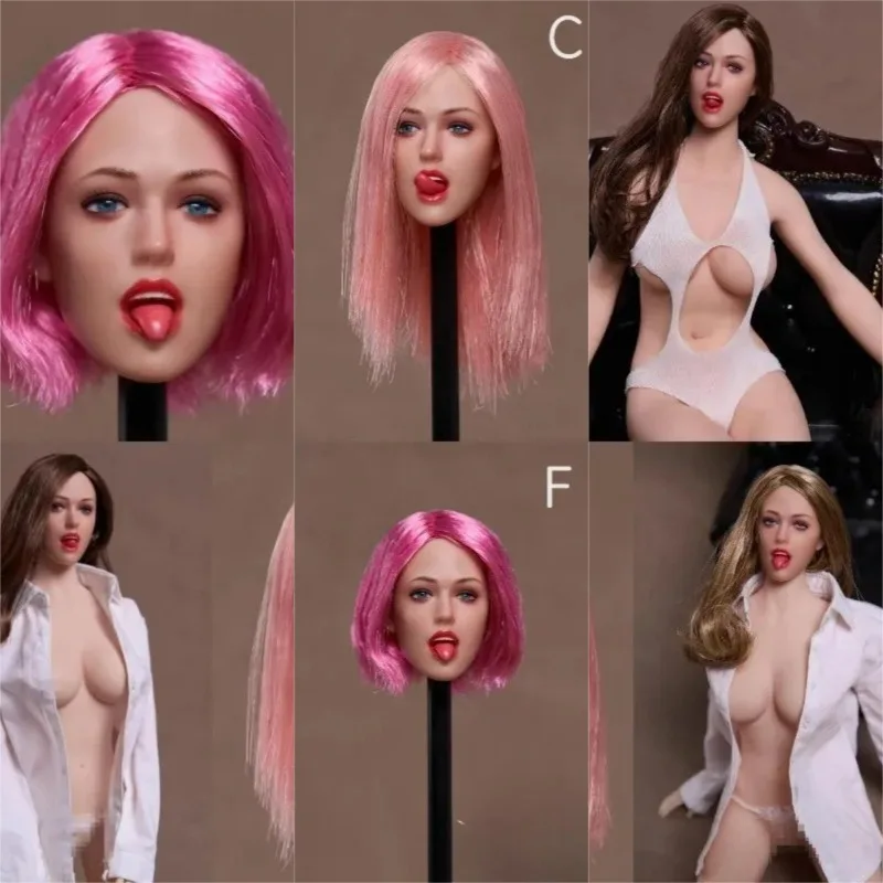 Z6TOYS ZC009 1/6 Scale Put Out Tongue Movable Eyes Head Sculpt Female Soldier Head Carving Model Fit 12'' Action Figure Body
Z6TOYS ZC009 1/6 Scale Put Out Tongue Movable Eyes Head Sculpt Female Soldier Head Carving Model Fit 12'' Action Figure Body