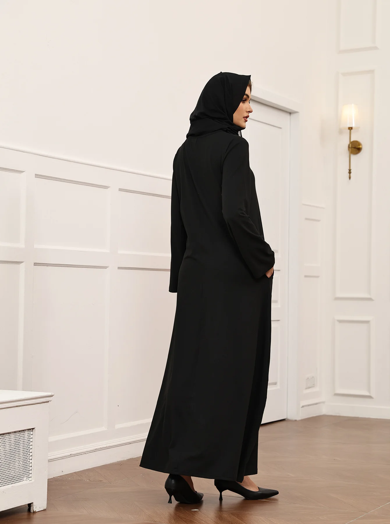 Eid Djellaba Ramadan Muslim Hijab Dress Modest Women Dubai Abaya Turkey Kaftan Arabic Robe Pocket Jalabiya Kebaya Caftan Femme
Eid Djellaba Ramadan Muslim Hijab Dress Modest Women Dubai Abaya Turkey Kaftan Arabic Robe Pocket Jalabiya Kebaya Caftan Femme