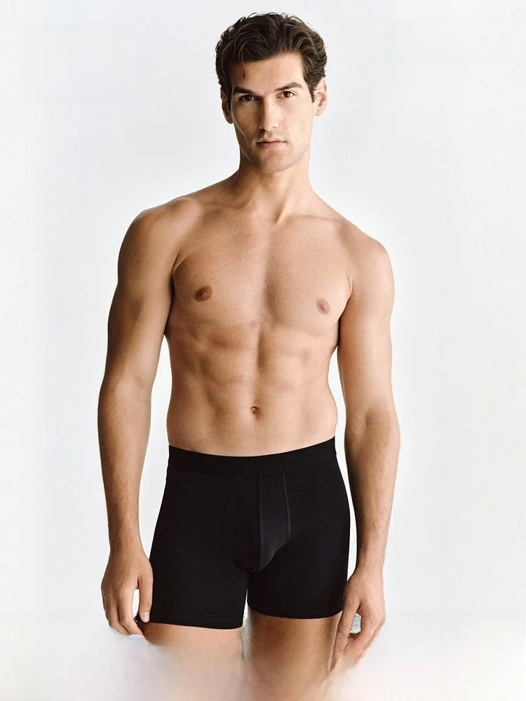 H&M Men's Cotton Underwear 10-Pack Comfortable Casual Breathable Elastic Boxer Shorts Mid-Waist Youth Fit Soft Ribbed Design
H&M Men's Cotton Underwear 10-Pack Comfortable Casual Breathable Elastic Boxer Shorts Mid-Waist Youth Fit Soft Ribbed Design