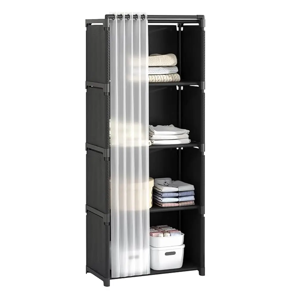 1 Piece 5 Storey Single Row Storage,4 Cube Storage Organizer With Ains ,Portable Bookcase, Bla Bookcase,Multifunctional Storage
1 Piece 5 Storey Single Row Storage,4 Cube Storage Organizer With Ains ,Portable Bookcase, Bla Bookcase,Multifunctional Storage