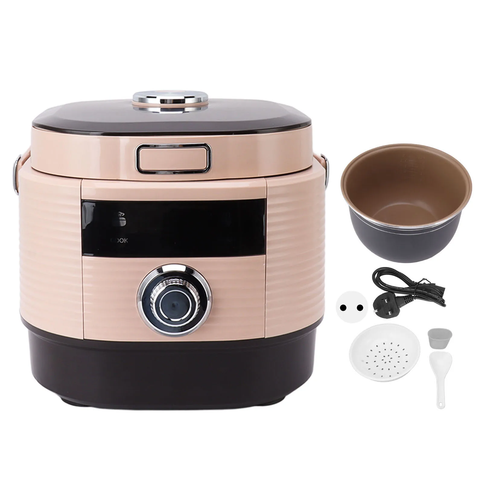 Rice Cooker Slow Cooker Uniform Heating Over Voltage Protection Smart Button Operation for Restaurant
Rice Cooker Slow Cooker Uniform Heating Over Voltage Protection Smart Button Operation for Restaurant