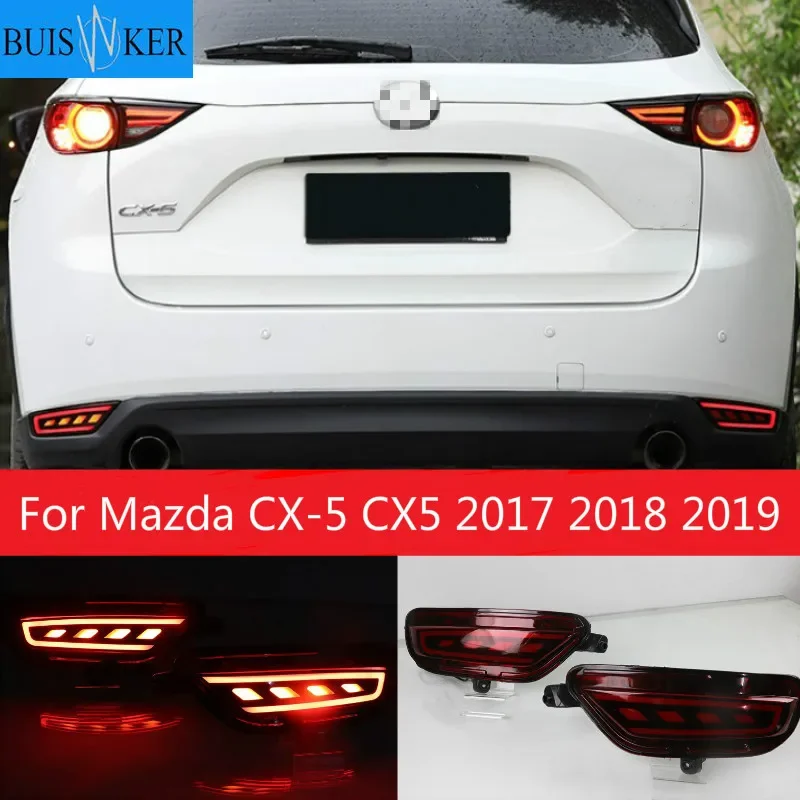 2PCS LED Rear Fog Lamp For Mazda CX-5 CX5 2017 2018 2019 Car LED Bumper Light Brake Light Turn Signal Indicator Reflector
2PCS LED Rear Fog Lamp For Mazda CX-5 CX5 2017 2018 2019 Car LED Bumper Light Brake Light Turn Signal Indicator Reflector