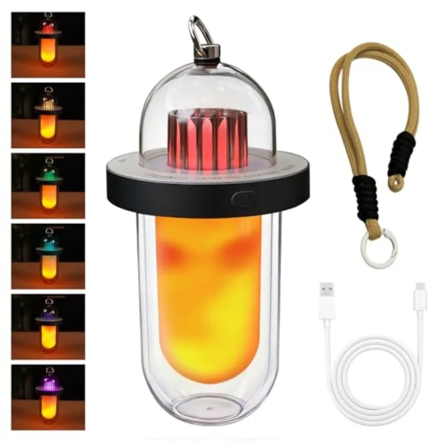 Vintage Camping Light Rechargeable LED Camping Lantern with Flickering Flame Effect IP54 Waterproof Outdoor Camping Lights for
Vintage Camping Light Rechargeable LED Camping Lantern with Flickering Flame Effect IP54 Waterproof Outdoor Camping Lights for