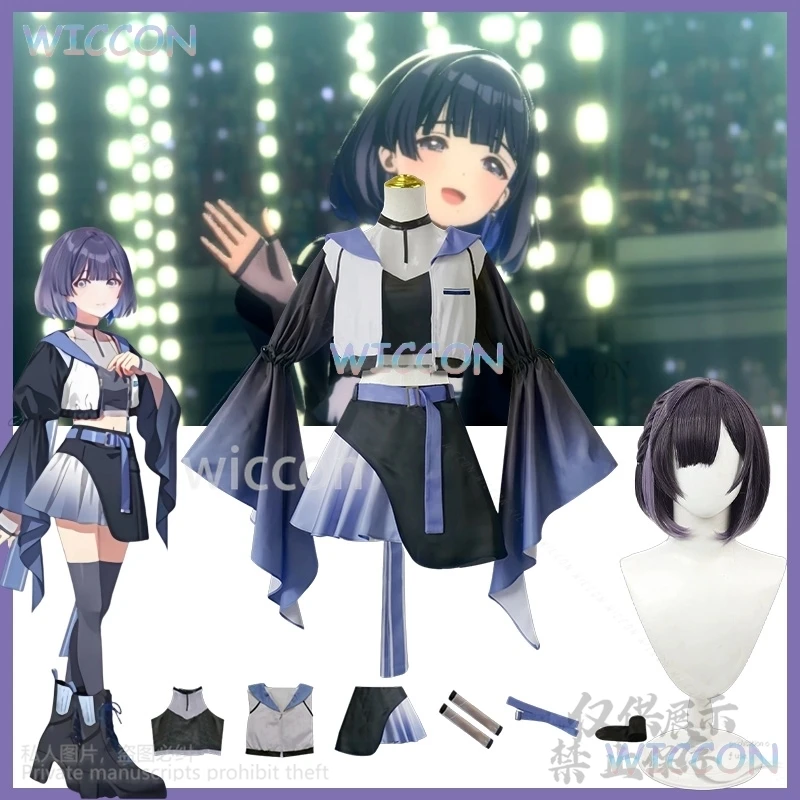 Новая униформа Idol, игра Gakuen IDOLM @ STER, косплей Hataya Misuzu, аниме-костюм, платье для девочек, парики Лолиты, Cos
Новая униформа Idol, игра Gakuen IDOLM @ STER, косплей Hataya Misuzu, аниме-костюм, платье для девочек, парики Лолиты, Cos