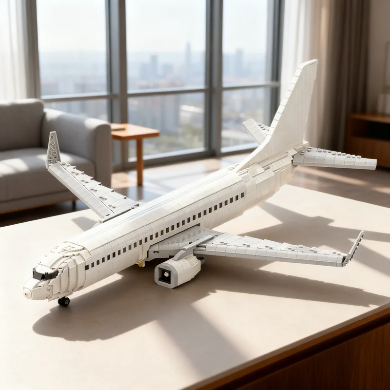 2673pcs MOC Boeing 737 800 Creator Expert Model Building Blocks DIY Gift Creative Collectible Display Decor Premium Adult Kids
2673pcs MOC Boeing 737 800 Creator Expert Model Building Blocks DIY Gift Creative Collectible Display Decor Premium Adult Kids