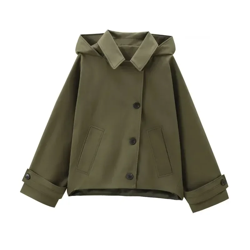 TRAFZR Lady Jackets Women's Hooded Windbreakers Elegant Luxury Women's Coat New in Coats American Vintage Casual Coats
TRAFZR Lady Jackets Women's Hooded Windbreakers Elegant Luxury Women's Coat New in Coats American Vintage Casual Coats