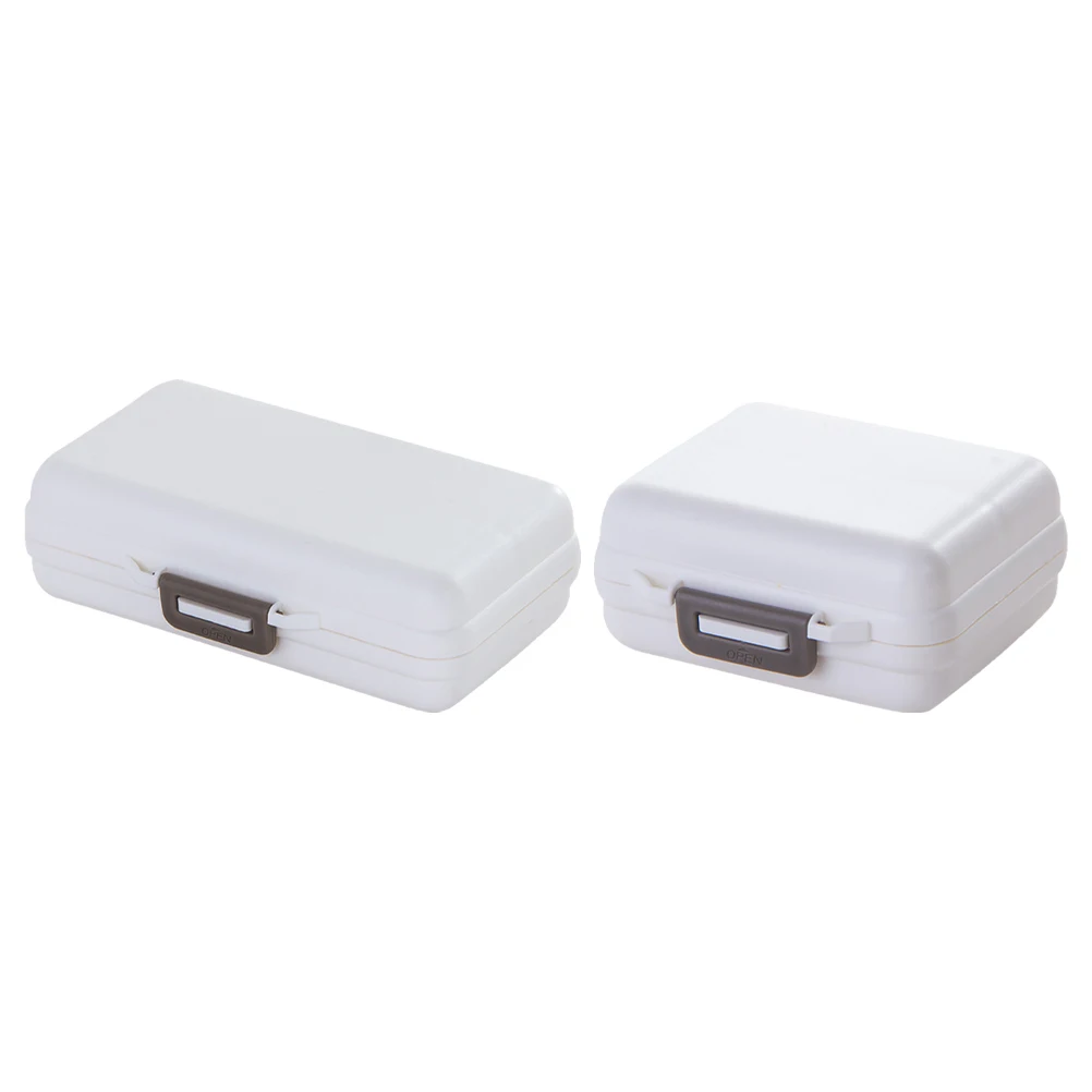 2Pcs Pills Box Mini Case Wallet Daily Medicine ganizer PP Containers Travel Pill Storage Separate Medicines Dustproof Portable 
2Pcs Pills Box Mini Case Wallet Daily Medicine ganizer PP Containers Travel Pill Storage Separate Medicines Dustproof Portable
