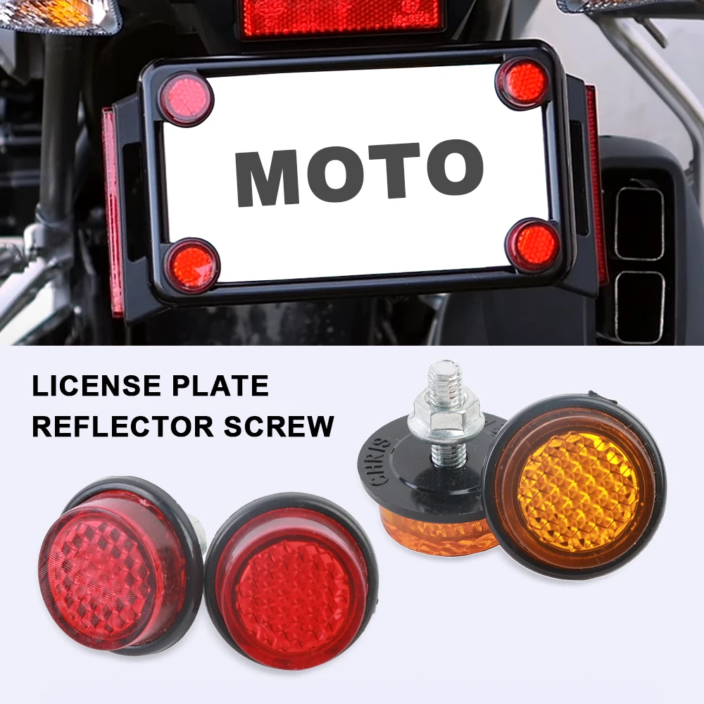 Motorcycle License Plate Reflector Screw Accessories For CFMoto 800NK 675NK 650NK 450NK 300NK 250NK 125NK 125 NK 2023 2024 2025
Motorcycle License Plate Reflector Screw Accessories For CFMoto 800NK 675NK 650NK 450NK 300NK 250NK 125NK 125 NK 2023 2024 2025