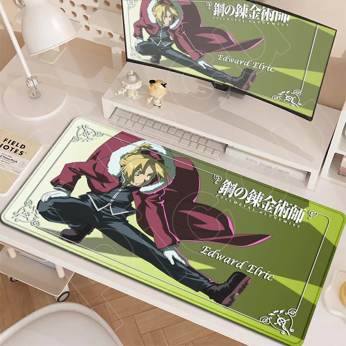 Locking Edge Office Rubber Carpet Large Hot Anime Fullmetal Alchemist Mouse Pad Gaming Custom Home Keyboard Mat XXL Washable Rug
Locking Edge Office Rubber Carpet Large Hot Anime Fullmetal Alchemist Mouse Pad Gaming Custom Home Keyboard Mat XXL Washable Rug