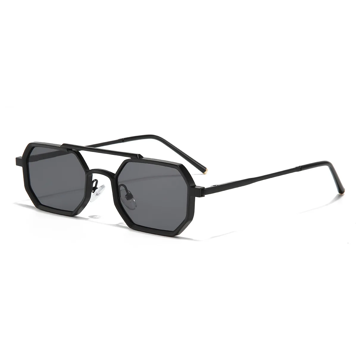 Retro Double Bridge Men's Polygonal Square Sunglasses Fashion HD Lens Glasses Women's Metal Frame Outdoor Driving Fishing
Retro Double Bridge Men's Polygonal Square Sunglasses Fashion HD Lens Glasses Women's Metal Frame Outdoor Driving Fishing
