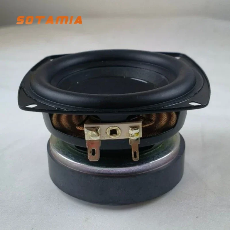 SOTAMIA 1Pc 3.5 Inch Midrange Woofer Speaker 4 Ohm 40W Audio Music Power Loudspeaker Long Stroke Subwoofer DlY Bluetooth Speaker
SOTAMIA 1Pc 3.5 Inch Midrange Woofer Speaker 4 Ohm 40W Audio Music Power Loudspeaker Long Stroke Subwoofer DlY Bluetooth Speaker