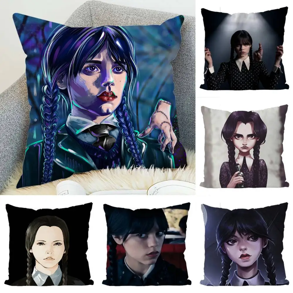 Wednesday Addams Pillow Case Luxury Double-sided For Car Pillows 45x45 Cushions Cover Home And Decoration Sofa Pillowcase 50x50
Wednesday Addams Pillow Case Luxury Double-sided For Car Pillows 45x45 Cushions Cover Home And Decoration Sofa Pillowcase 50x50