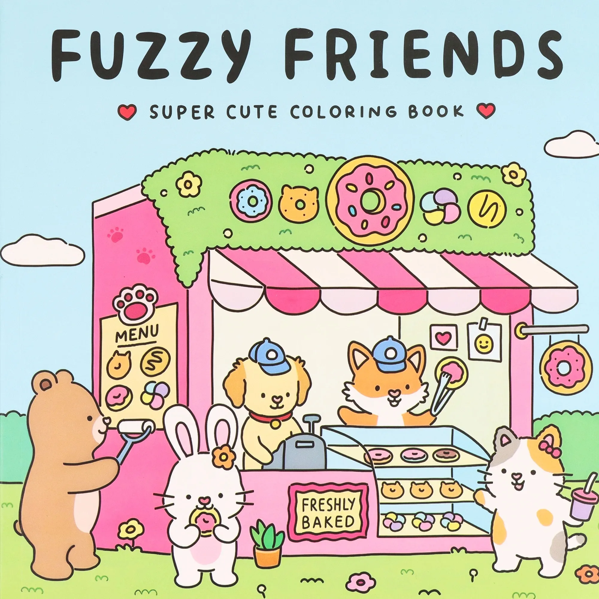 Книжка-раскраска с милыми животными, книжка-раскраска COZY FRIENDS для взрослых и подростков, с милыми существами в качестве подарков
Книжка-раскраска с милыми животными, книжка-раскраска COZY FRIENDS для взрослых и подростков, с милыми существами в качестве подарков