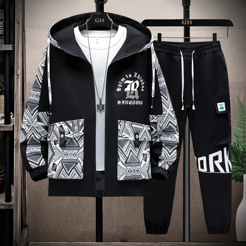 Autumn Men's Clothing Sportswear Tracksuit Sweatshirts For Men Camping Jackets + Shorts Men's Casual Sets Tracksuits 2 pieces
Autumn Men's Clothing Sportswear Tracksuit Sweatshirts For Men Camping Jackets + Shorts Men's Casual Sets Tracksuits 2 pieces