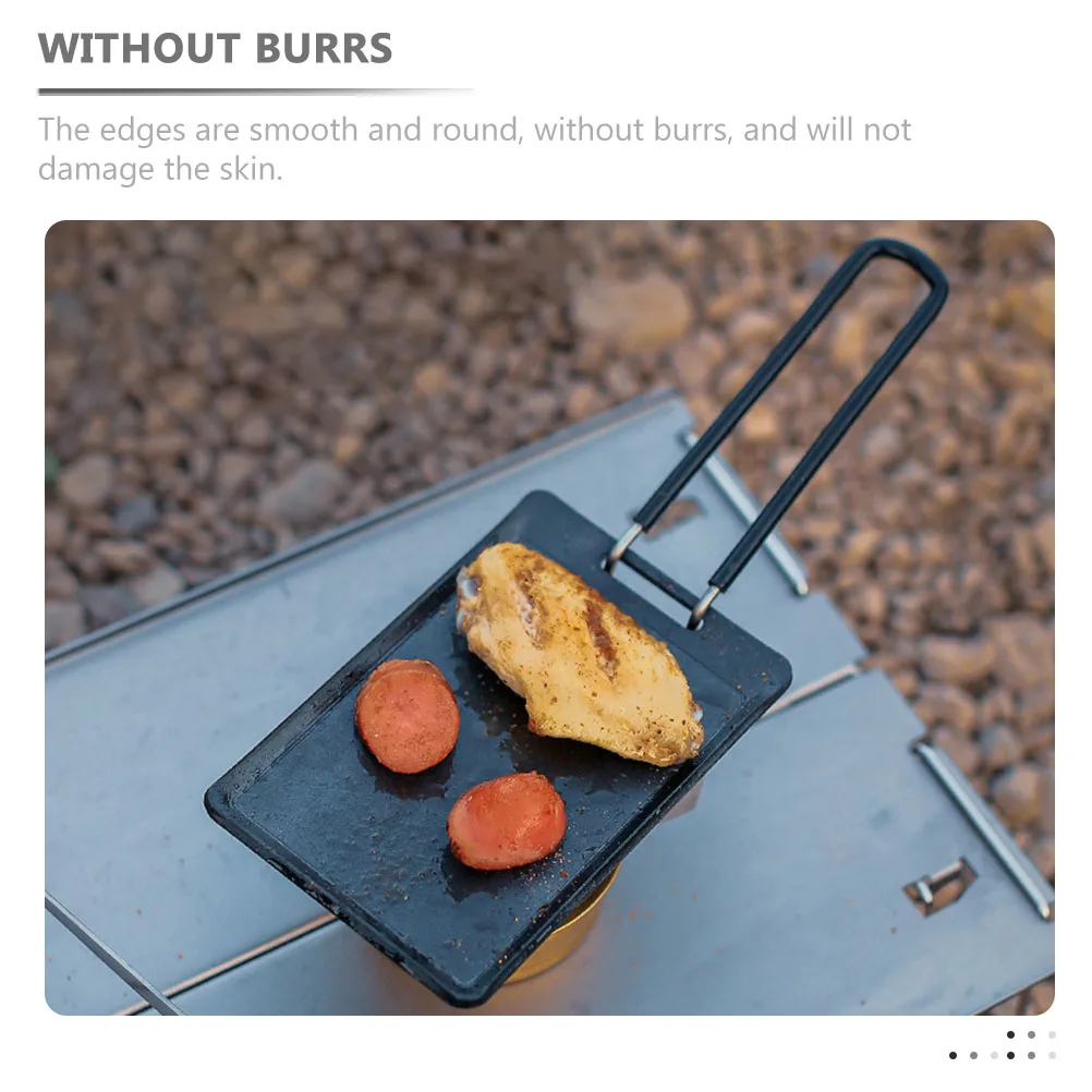 Portable Grill Pan Iron Bbq Plate Non-Stick Camping Grilling Tray For Meat Vegetables Pizza Steak Outdoor Kitchen Essentials
Portable Grill Pan Iron Bbq Plate Non-Stick Camping Grilling Tray For Meat Vegetables Pizza Steak Outdoor Kitchen Essentials