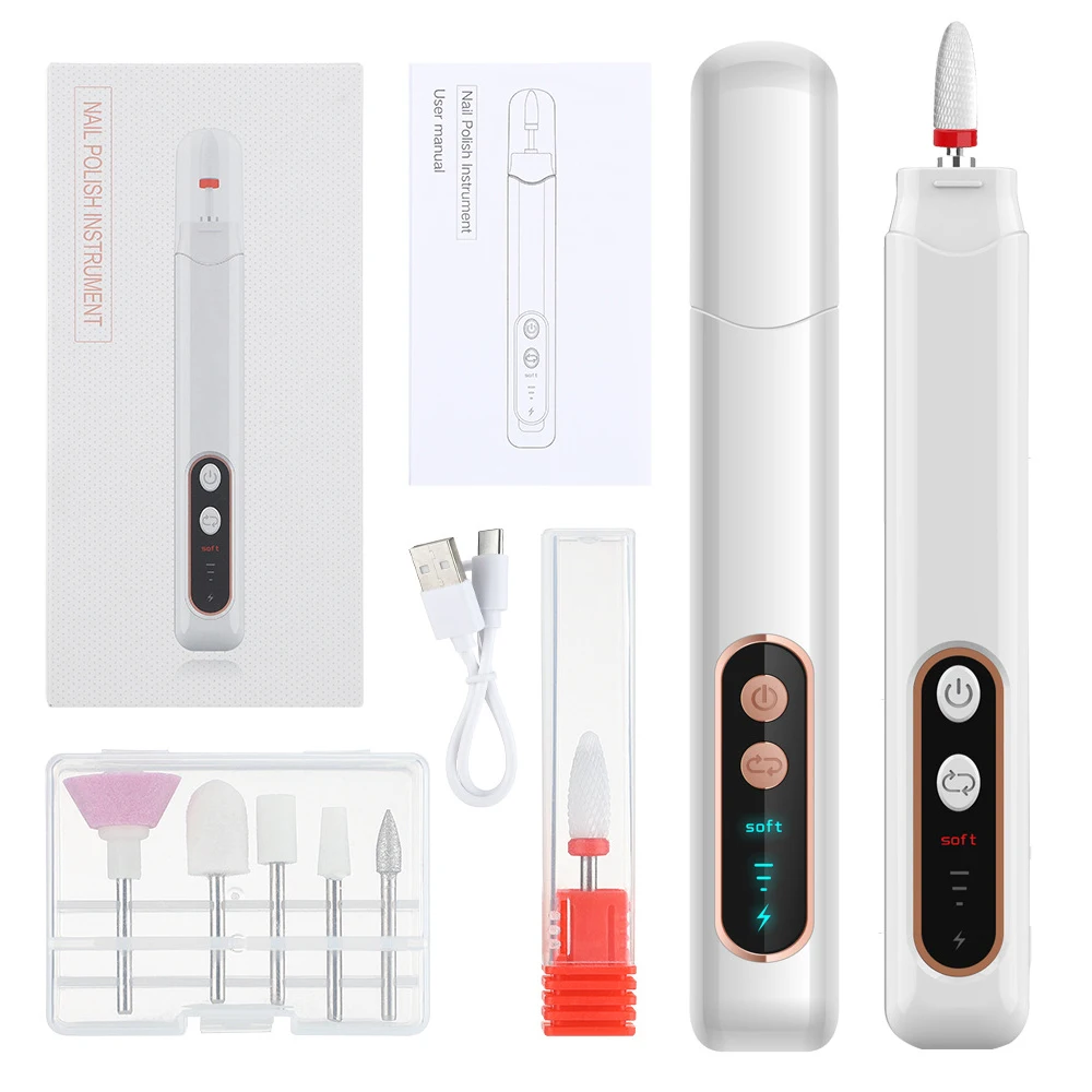 Professional Cordless Nail Drill Machine Kit – Rechargeable Manicure Tool for Gel/Acrylic Nail Removal, Buffing & Cuticle Care
Professional Cordless Nail Drill Machine Kit – Rechargeable Manicure Tool for Gel/Acrylic Nail Removal, Buffing & Cuticle Care